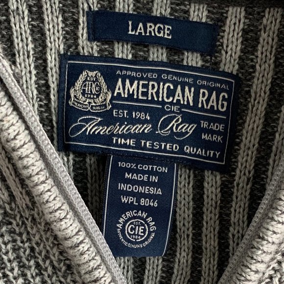 Men's 1/4 Zipper Pullover Long Sleeve Sweater (NWT) - Picture 5 of 10